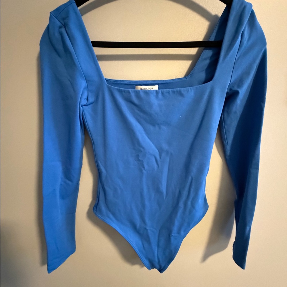 Blue Long Sleeve Women’s One Piece